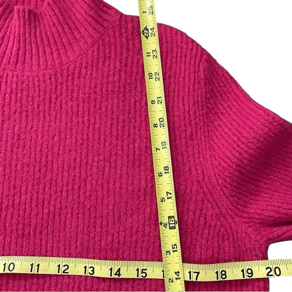 Rachel Roy Shayla in Pink Lotus Mock Neck Balloon Sleeve L EUC - Picture 13 of 13